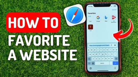 How to Favorite a Website on iPhone in Safari - YouTube