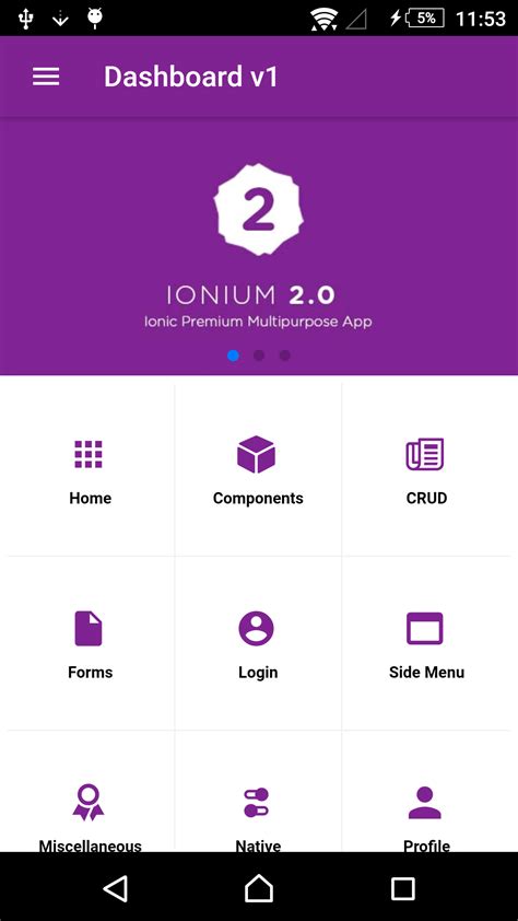 Ionic App Templates