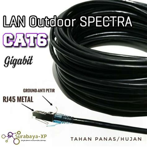 Jual Kabel LAN 50 Meter CAT 6 CAT6 Spectra STP FTP Outdoor UTP 50 M 50M