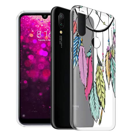 Fashionury Soft Silicon Flexible Transparent Printed Designer Back