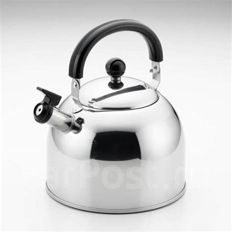 Японский Большой Чайник со свистком Yoshikawa SJ2702 4 л, новый, в ...