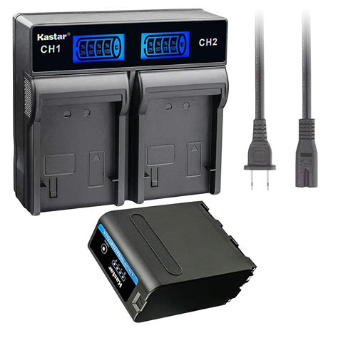 Kastar Pack Battery Np F Pro And Lcd Dual Rapid Charger For Np