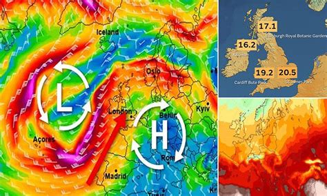 Why IS It So Hot In The UK Warm Plume Of Air From Northwest Africa And