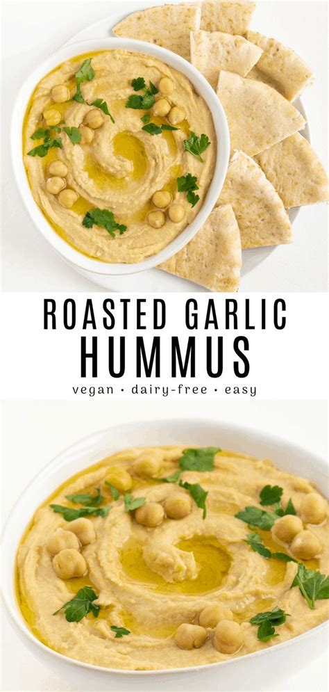 Roasted Garlic Hummus Ricetta Salumi