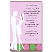 Couples Baby Shower Invitations Wording