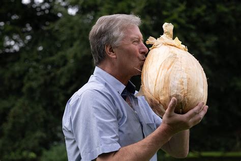 Gardener Grows A Nearly 20 Pound Onion That May Have Broken World Record