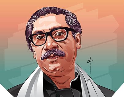 Bangabandhu Sheikh Mujibur Rahman Behance Behance