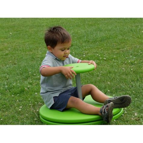 Whizzy Dizzy Green Sit On Spinning Toy | Children’s Toy – Sensory Wise