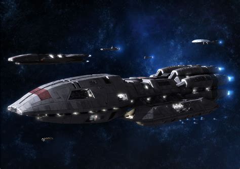 Battlestar Galactica ships image - ModDB