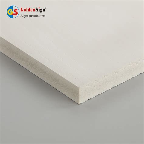 Goldensign 1 20mm Rigid PVC Sheets PVC Foam Board Sheet China PVC