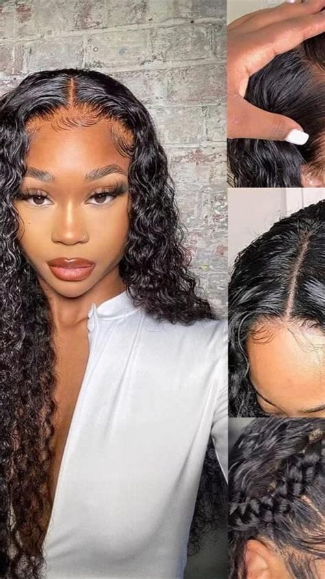 Deep Wave Lace Front Wigs Human Hair Inch Human Hair Wigs For Black