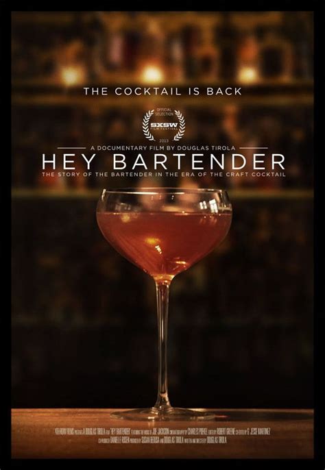 HEY BARTENDER Cocktail Competition And Film Screening Hey Bartender