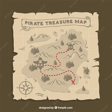 Pirate Treasure Map Wallpapers - Top Free Pirate Treasure Map Backgrounds - WallpaperAccess