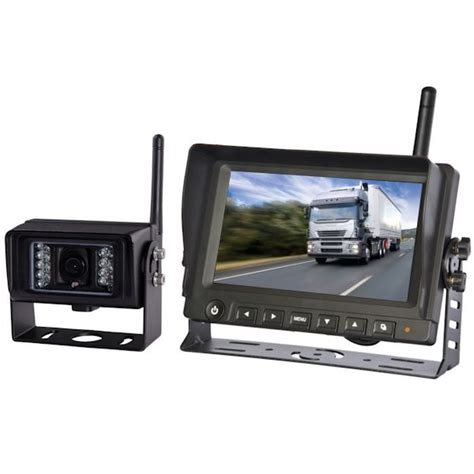 7" Digital Wireless Rear View Camera kit with monitor 12/24V - Sniper ...