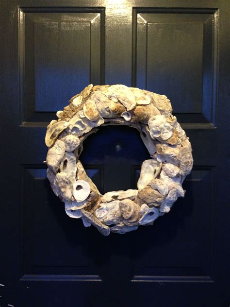 Oyster Shell Wreath I Can Be Crafty Dang It Shell Wreath Burlap