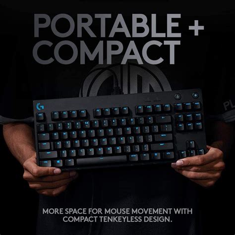 Logitech G Pro X Tkl Mechanical Lightsync Rgb Gaming Keyboard With