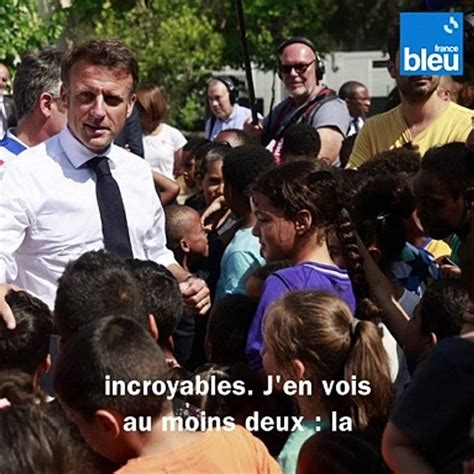 Emmanuel Macron évoque Marseille Vidéo Dailymotion