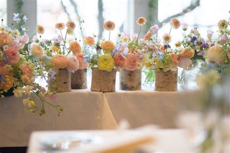 一会 ウエディングの花 の画像エキサイトブログ Blog Wedding Designs Flower Arrangements