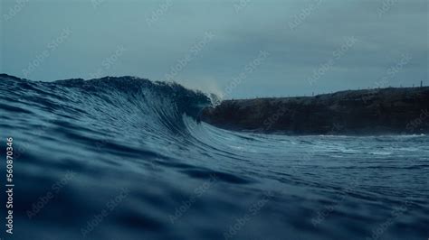 Breaking wave Stock Photo | Adobe Stock