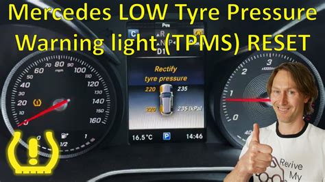 How To Reset Tyre Pressure Warning Light On Mercedes Vito Off