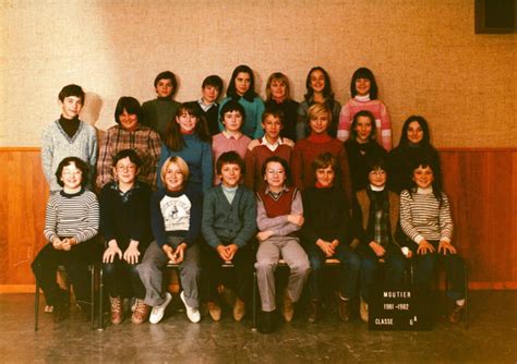 Photo De Classe 6ème A Année Scolaire 1981 1982 De 1981 Collège Jean