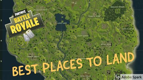 What Is The Best Place To Land In Fortnite Youtube