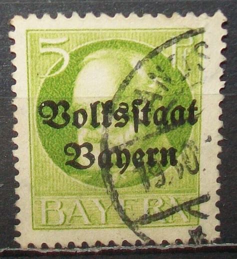 N453K STAMP DEUTSCHES REICH BAYERN CANCELED Aus EBay