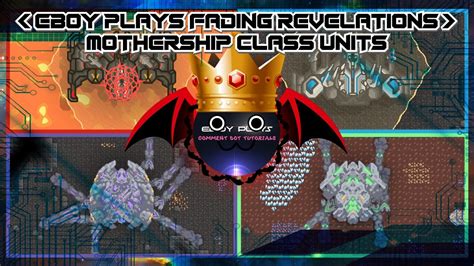 Showcasing Mothership Class Units Mindustry Fading Revelations