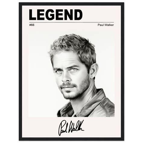 Paul Walker Etsy