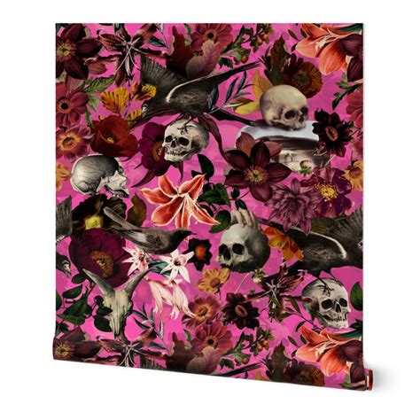 12" Vintage Halloween Aesthetic Wallpaper | Spoonflower