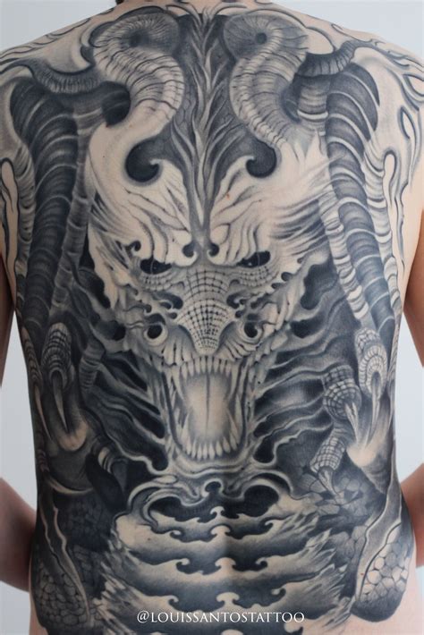 Details more than 72 full back dragon tattoo designs - in.starkid.edu.vn