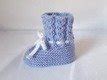 Strickanleitung Babyschuhe Baby Booties Sohlenl Nge Bzw Cm