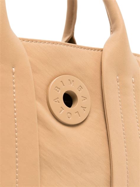 Bimba Y Lola Engraved Logo Detail Tote Bag Farfetch