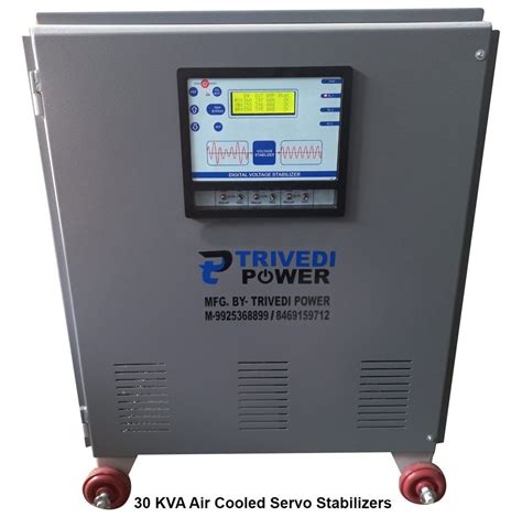 20 Kva 3 Phase Air Cooled Servo Stabilizers For Industrial At Rs 37500