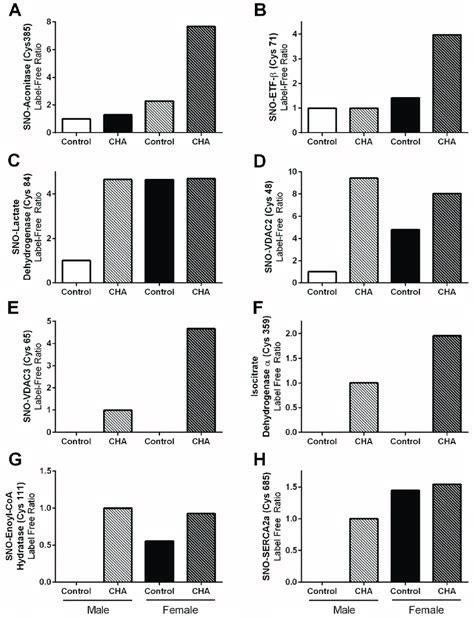 Label Free Sno Protein Levels For Various Targets For Common Sno