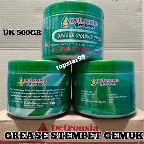 Jual Grease Chassis Green Gemuk Stempet Petroasia Warna Hijau Gr