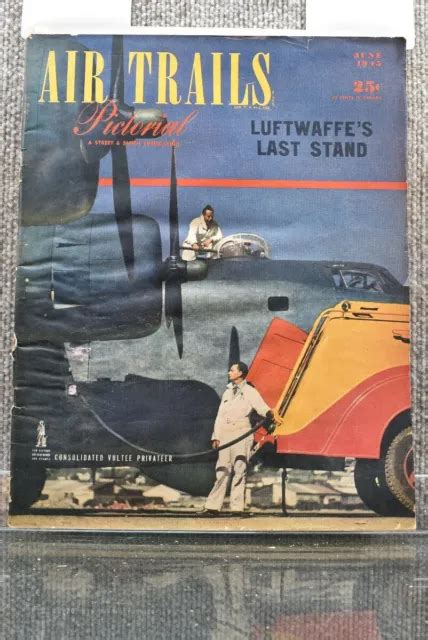 Vintage Air Trails Aircraft Pictorial Magazine Vol 24 3 Giugno 1945