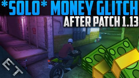 GTA 5 Online SOLO Unlimited Money Glitch After Patch 1 13 GTA 5