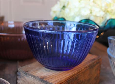 Pyrex Cobalt Blue Mixing Bowl 3 Cup By Southernvintagega On Etsy