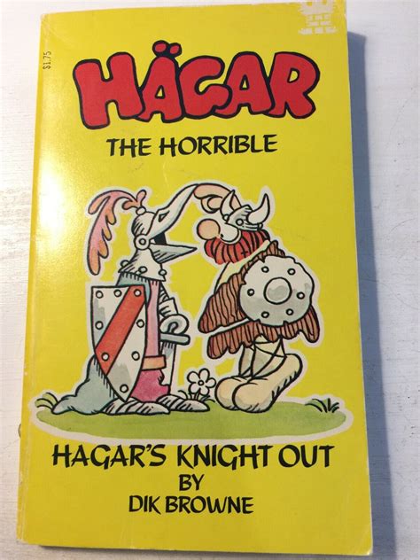 Mavin | Hagar the Horrible Knight Out Vintage 1976 Dik Browne Lucky ...