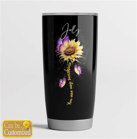 Personalized Sunflower To My Dear Daughter In Law Tumbler