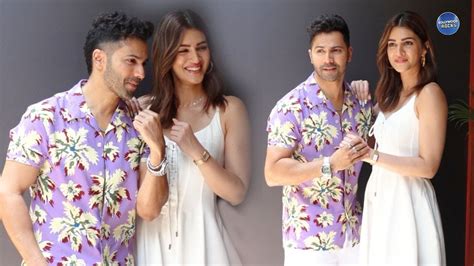 Varun Dhawan And Kriti Sanon And Rahul Dua Celebrating Fathers Day Hosted