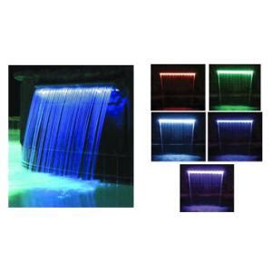 Cascada Laminar De Agua Con Led Piscinas Tecnodry