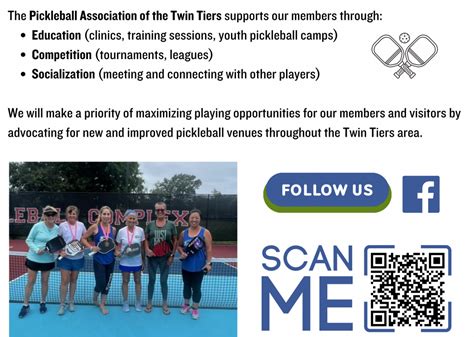 Pickleball Association Of The Twin Tiers Spreading Pickleball Fun