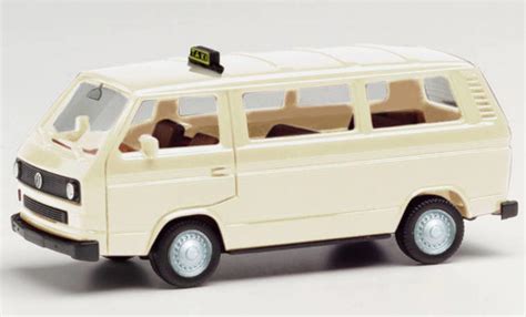 Miniature Volkswagen T Herpa Bus Taxi Voiture Miniature