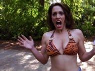 Naked Christina DeRosa In Piranhaconda