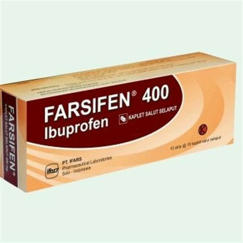 Farsifen 400 Atau Ibuprofen Apotek Bakti Praja