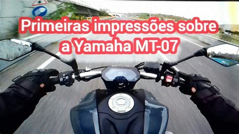 Yamaha Mt Fz Primeiras Impress Es Rodagem Youtube