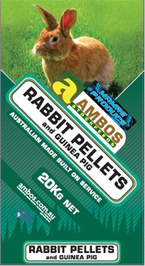 Ambos Riverina Rabbit Guinea Pig Pellets Kg Mamre Produce