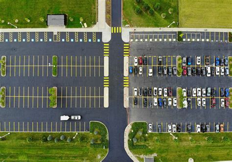 The Line Painters Parking Lot Line Painting And Line Marking Services